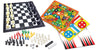 Lexibook , 8-In-1 Games Set, Chess, Checkers, Backgammon, Chinese Checkers, Nine Men'S Morris Game, Snakes & Ladders Game, Goose