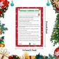 Watayo 62 Pieces Christmas Trivia Party Game Cards-Xmas Festival Guessing Activity for mature-themed Annual Festive Events Christmas Party Decorations