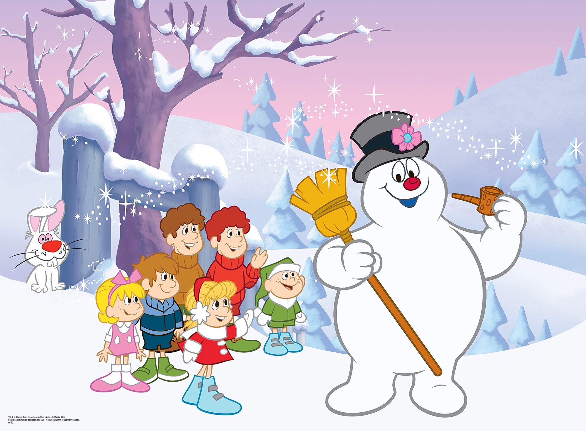 Ceaco - Frosty The Snowman - Fun With Frosty - 100 Piece Jigsaw Puzzle