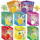 24 Sheets Make Your Own Fruit Stickers Make A Face Stickers For Kids Toddlers With Cartoon Fruit Summer Hawaii Theme Characters