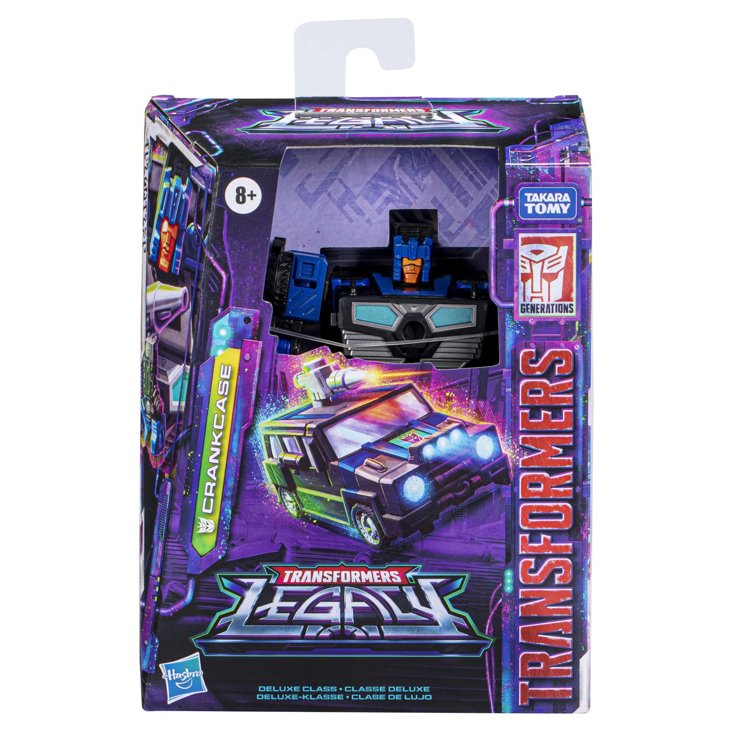 Transformers Toys Generations Legacy Deluxe Crankcase Action Figure - Kids Ages 8 And Up, 5.5-Inch