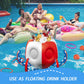 Octopus Pool Toys, 2-In-1 Kids Inflatable Basketball Hoop & Ring Toss Yard Games, Family Party Indoor Outdoor Water Play, Cool S