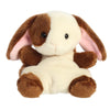 Aurora® Clover Bunny Stuffed Animal - Pocket-Sized, Brown, 5 Inches, Collectable, Model 82060, Plush Polyester