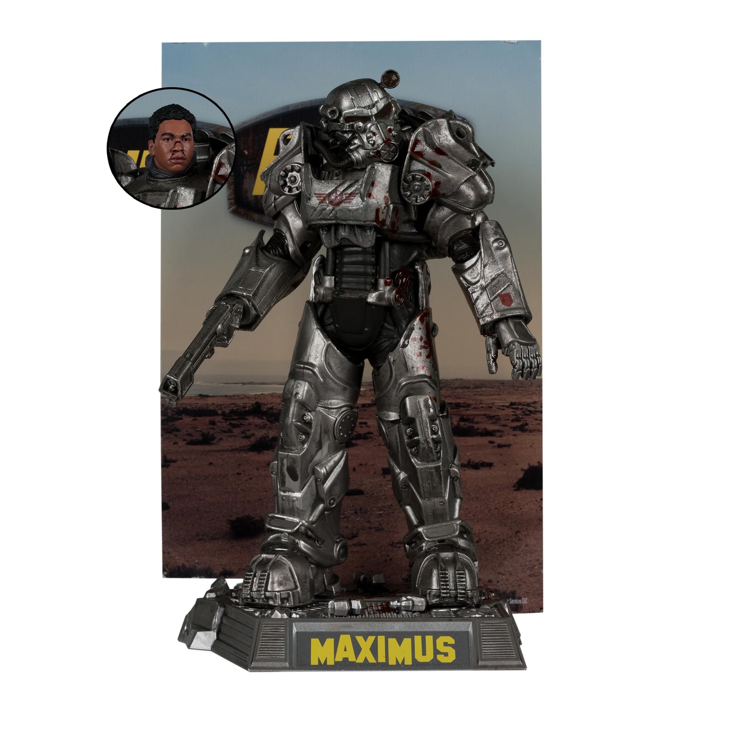 McFarlane Toys Fallout Posed Figures 4-Pack - Lucy, Maximus, Ghoul & Vault Boy, 6in, Multicolor, Model 14097