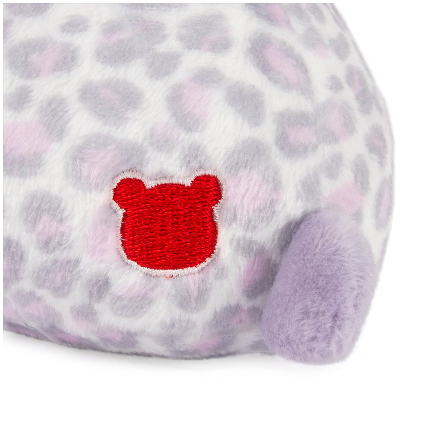 Gund Drops, Gina Spots, Expressive Premium Stuffed Animal Soft Plush Pet, Purple Leopard, 9