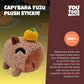 Youtooz Capybara Yuzu Stickie 6 Inch, Super Soft Magnetic Capybara Yuzu Plush By Youtooz Plush Collection