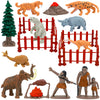 ONEST 22 Pieces Native American Figurines Indian Figurines Indians Historical Plastic Action Figures for Projects Decoration Bir