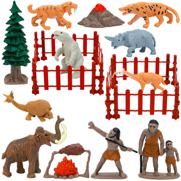 ONEST 22 Pieces Native American Figurines Indian Figurines Indians Historical Plastic Action Figures for Projects Decoration Bir