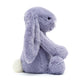Jellycat Bashful Viola Bunny Stuffed Animal, Medium 12 Inches - Rabbit & Bunny Plush Toy - Classic Children'S Gift