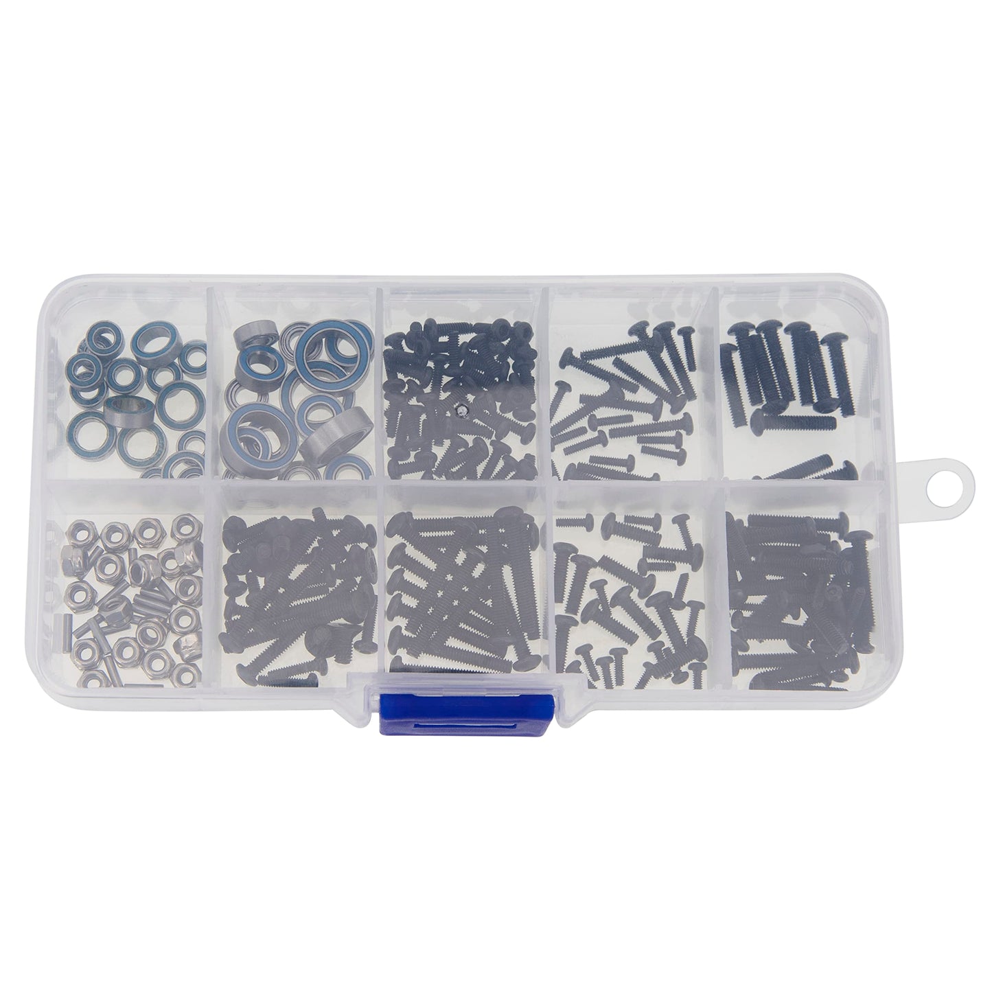Meus Racing Trx4M Bushings Bearings Screws Kit 247Pcs For 1/18 Trx4M Defender Bronco K10 F150 Rc Crawler Upgrade Parts Accessori