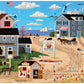 Buffalo Games 500 Piece Jigsaw Puzzle - Nantucket Breeze, Paper, Blue/White, 21.25 x 15.00 - Perfect for Game Nights