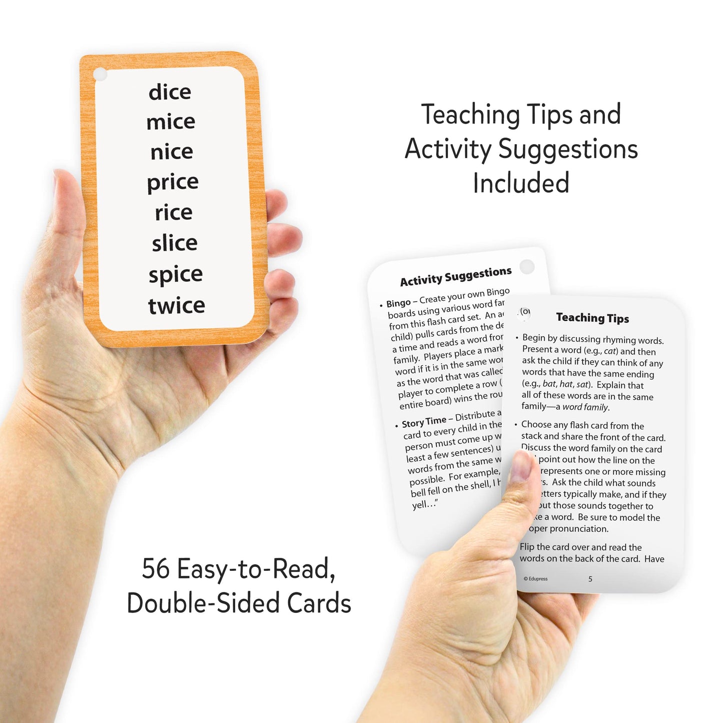 Word Families Flash Cards