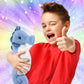 Dollibu Blue Seahorse Super Soft Stuffed Animal, Cute Realistic Stuffed Animals For Girls, Boys, Adults Animal Gifts, Kids Zoo O