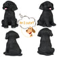 H&W Black Labrador Dog Coin Money Bank, Shatterproof Dog Piggy Bank, Creative Money Bank, Can Store 1000 Coins, Best Bitrthday Gift (Wk34-D3)