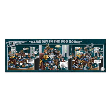 YouTheFan NFL Philadelphia Eagles Game Day 1000pc Puzzle - Team Colors, One Size, Perfect for Fans and Collectors
