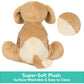 Gund Baby Spunky Barking Puppy Stuffed Animal Sound Toy, Animated Plush Sensory Toy With Sounds, For Babies And Newborns, Brown,