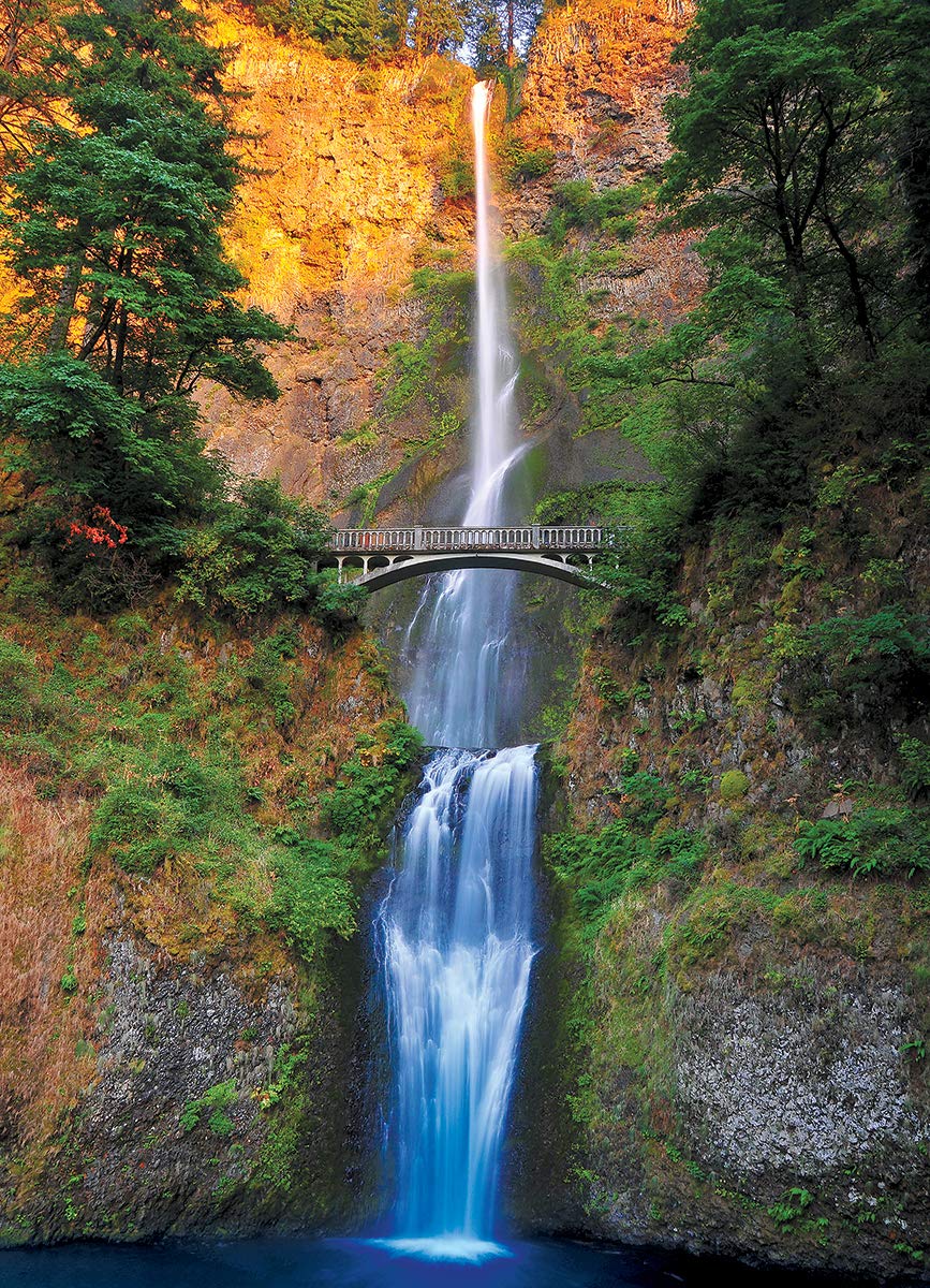 Multnomah Falls Oregon 1000-Piece Puzzle