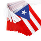 Puerto Rico Flag Puerto Rican Flag,100Feet/76Pcs National Country World Pennant Flags Banner,Party Decorations Supplies For,Bar,