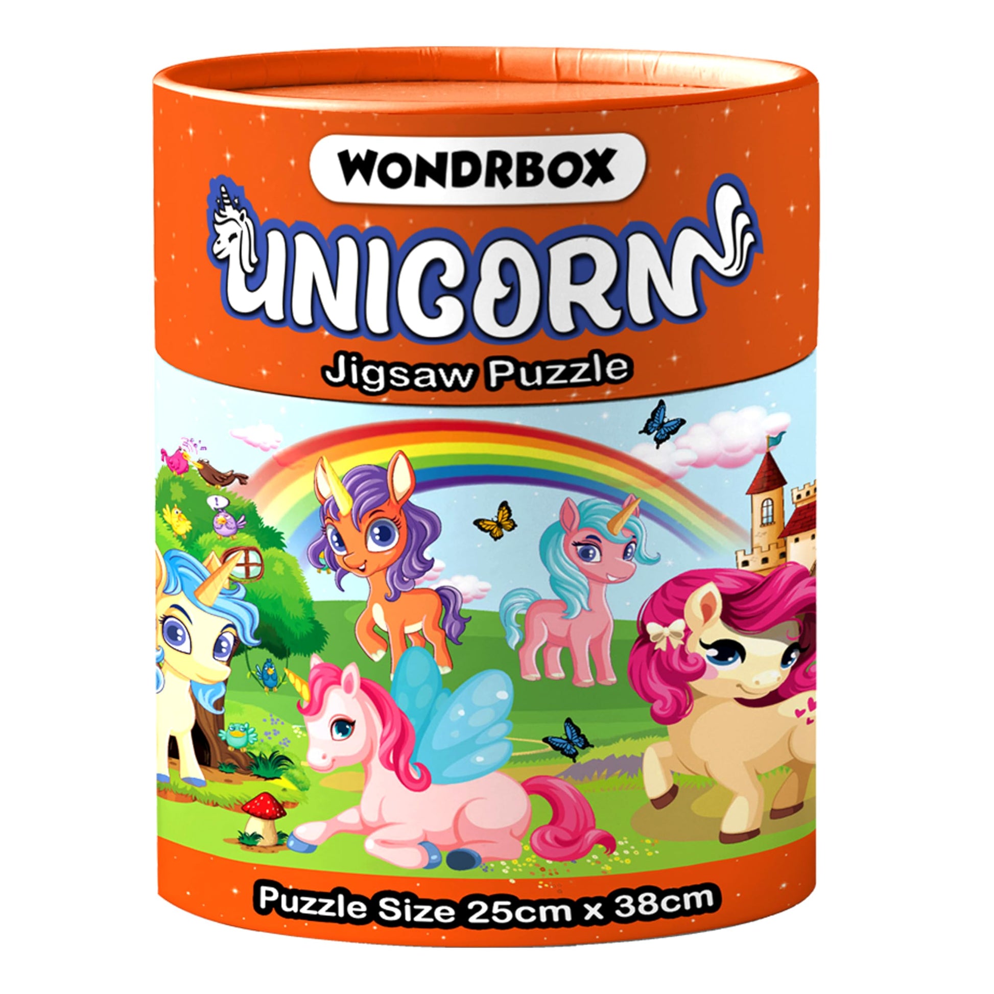 Wondrbox Jigsaw Puzzle For Kids For Age 5 6 7 Years Boys And Girls | 60 Pieces | Size 15X10 Inches (Unicorn Puzzle)