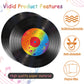 100 Pcs Vinyl Record Themed Napkins 50'S Theme Party Decorations For 1950'S Music Birthday Rock Party Supplies Back To 50S Rock Paper Napkins Music Roll Party Favors Throwback Retro