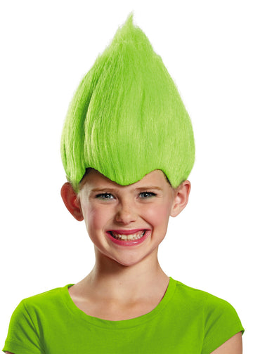 Green Wacky Child Wig, One Size Child