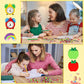 Junebrushs Erasers For Kids, 150Pcs Apples Erasers For Welcome Back To School Gifts Cute Pencil Erasers Mini Erasers For Kids Bulk Classroom Prizes Homework Rewards Party Supplies