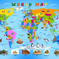 El Figo Jigsaw Puzzle Of World Map | Puzzle Game For Age 4+ | Educational Toy Puzzle For Kids & Adults | Fun Learning Game For G