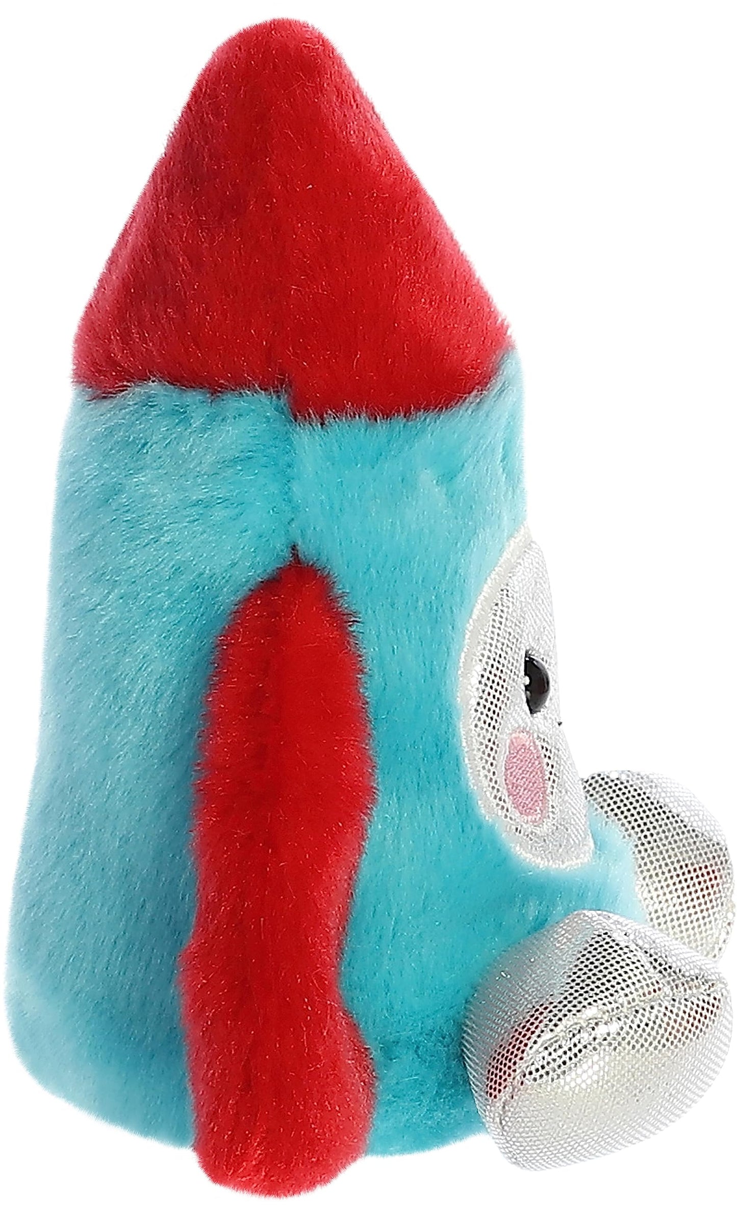 Aurora Adorable Palm Pals Mars Rocket Ship Stuffed Animal - Pocket-Sized Play - Collectable Fun - Yellow 5 Inches