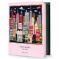 Kate Spade New York 500 Piece Puzzle, 22"x22", Paper, City That Never Sleeps, Model KS226830, Includes Storage Box