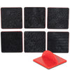 READY 2 LEARN Paint Effect Stamps - Set of 6 - Art Tools for Kids - Dots, Squiggly Lines, Stars, Waves, Bubbles, Polka Dots - Pa