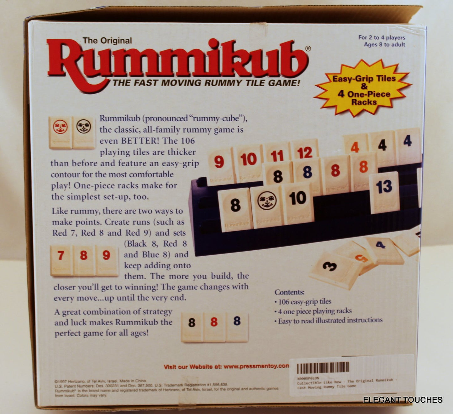 The Original Rummikub - Fast Moving Rummy Tile Game