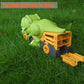 Aykzaqe Dinosaur Eating Cars Transport Truck Carrier Toys for 3 Year Old Boys Toys for 4 Year Old Boys,Toy Cars for Boys Age 4-7