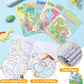 Fulmoon 24 Pcs Mini Dinosaur Coloring Books Dinosaur Party Favors Dino Coloring Book Total 336 Pages Painting Drawing Creative A