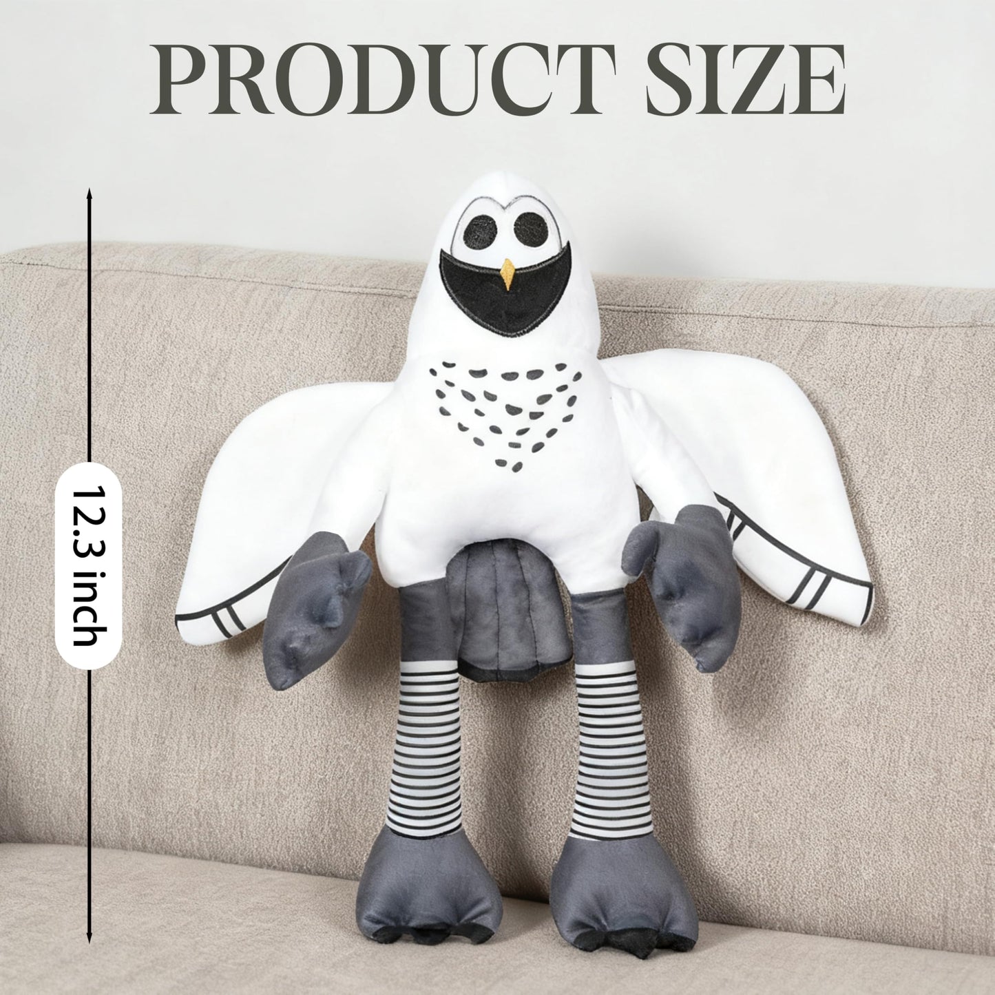 HGDFEOC 99 Nights in The Forest Plush Toy - 12.3 Inch Soft Owl Stuffed Animal  Monster Collectible Gift for Halloween  Christmas & Birthday for Boys and Girls (Owl)