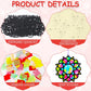 Qyeahkj 36 Set Mandala Suncatchers Crafts for Kids DIY Mandala Window Tissue Paper Craft Kit Art Flower Hanging Decor for Summer