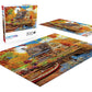 Buffalo Games 500-Piece Jigsaw Puzzle - Autumn Lake House - Large Multicolor - Model 33263 - Perfect for Game Nights