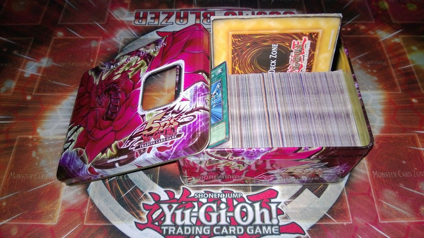 Lot Of 100 Mint Yugioh! Super Mega Cards Plus 4 Rares Plus Holo Super/Ultra Rare Inserted!