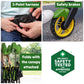 Bright Starts John Deere Pop 'N Ride Stroller Wagon, Foldable With Sun Shade 50+ Spf Protection, Seats 2 Kids At Once, Green & Y