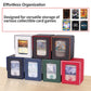 Afiing Mtg Deck Box For Commander Display,Card Deck Box Fits 60+ Double Sleeved Cards Or 100+Single Sleeved Cards, Magic Command