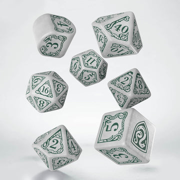 Harry Potter Slytherin Modern Dice White