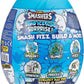 ZURU SMASHERS Dino Ice Age Raptor Surprise Egg - Blue, Over 25 Surprises, Collectible Dinosaur Toy, Model 7455D