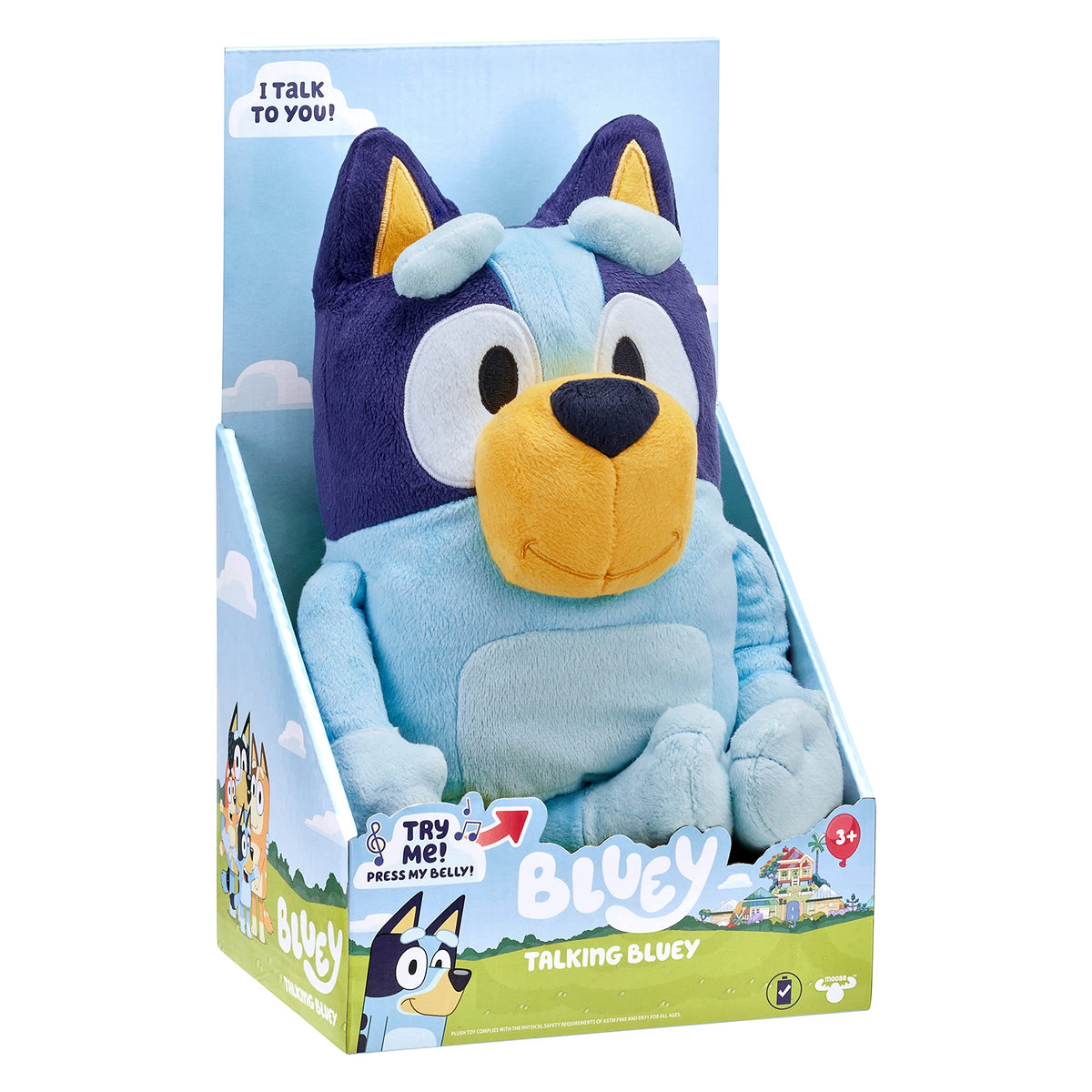 Talking Bluey - Interactive 13" Sing Along Plush
