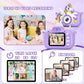 Kids Camera Toys Digital Camera For Kids, Christmas Birthday Gifts For Girls Age 3-12, Selfie 1080P Hd Video Digital Camera For 3 4 5 6 7 8 9 10 Year Old Girls With 32Gb Sd Card