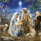 Springbok - Let Us Adore Him - 500 Piece Jigsaw Puzzle Illustration Of The Nativity Scene