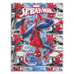 Marvel Spiderman School Supplies Set - Folder, Notebook, Erasers & Stickers - Fun Spiderman Design, Ideal for Kids