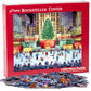 Vermont Christmas Company Rockefeller Center Jigsaw Puzzle 1000 Piece 24x30 - Large  Interlocking Pieces - Unique  Randomly Shaped Pieces - Puzzle for mature-themeds