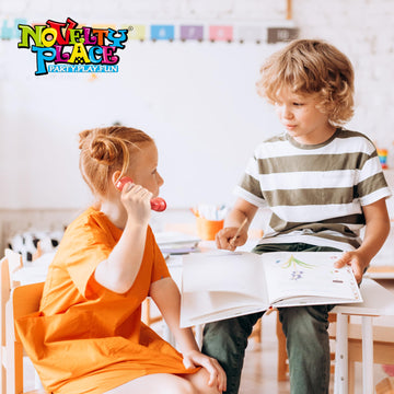 Novelty Place 4 Pack Whisper Phones Speech Therapy Toys for Reading & Auditory Feedback - Improve Fluency, Comprehension & Pronu