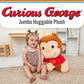 KIDS PREFERRED Curious George Cuteeze Stuffed Animal Plush Toy Monkey - Cute Cuddle Plushie Gift for Baby and Toddler Boys and G