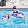 Poolmaster Mommy and Me Inflatable Baby Pool Float and Swimming Pool Lounge  2 Piece Set  Blue
