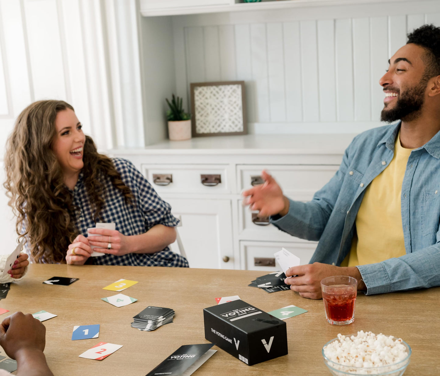 The Voting Game + After Dark Expansion Set - The Hilarious mature-themed Party Game About Finding Out Who Your Friends are - Perfect for College Students  Fun Parties & Board Games Night with Your Group